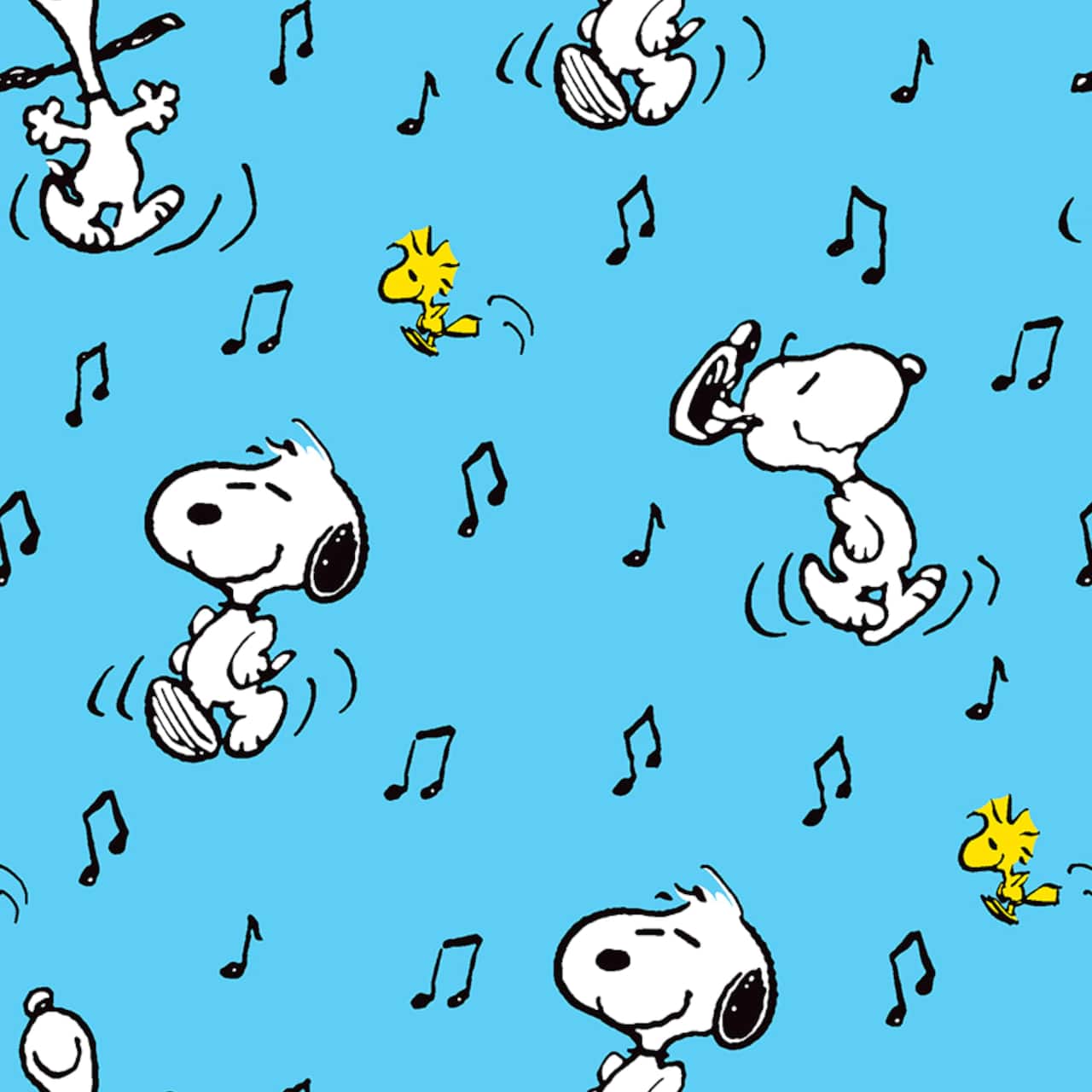 Peanuts® Snoopy Happy Dance Cotton Fabric